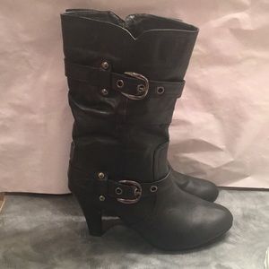 High heel boots